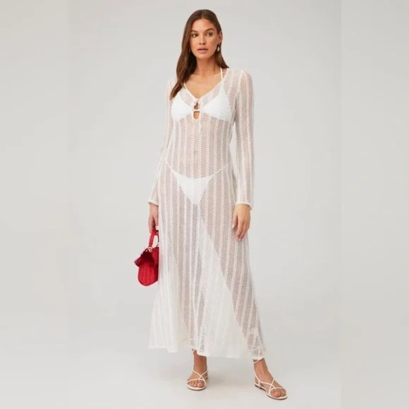 NWT Show Me Your Mumu White Vacay Coverup Size XXL - Picture 1 of 7